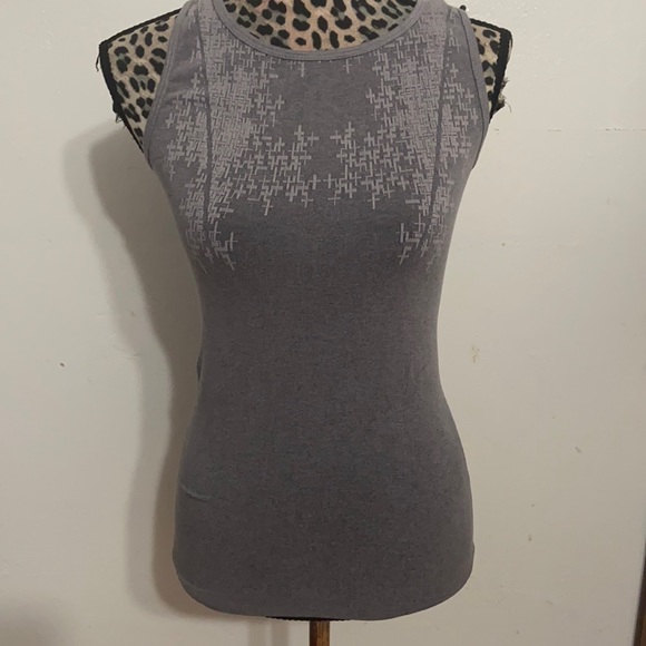 M. Rena Leisure Gray Tank - Picture 1 of 6